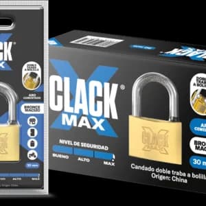 Candado Clack Seguridad Maxima 30mm